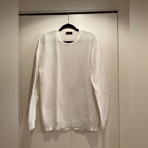 Men’s White Sweater